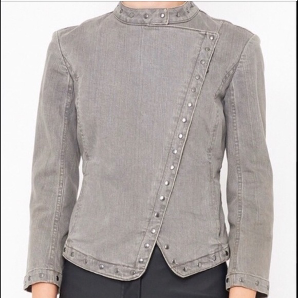 Alexander McQueen Jackets & Blazers - Alexander McQueen For Target Grey Jean Jacket